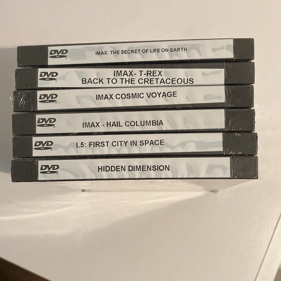 BRAND NEW SEALED 6 IMAX MOVIES 📀DVDS •Space Science Earth Dinosaurs - Picture 3 of 4